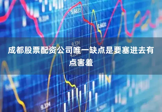 成都股票配资公司唯一缺点是要塞进去有点害羞